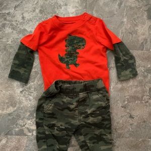 Baby boy’s Camo outfit